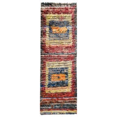 Türkischer Tulu-Teppich, Vintage