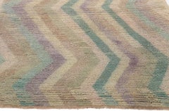 1950's Turkish Tulu Carpet with Modern Style