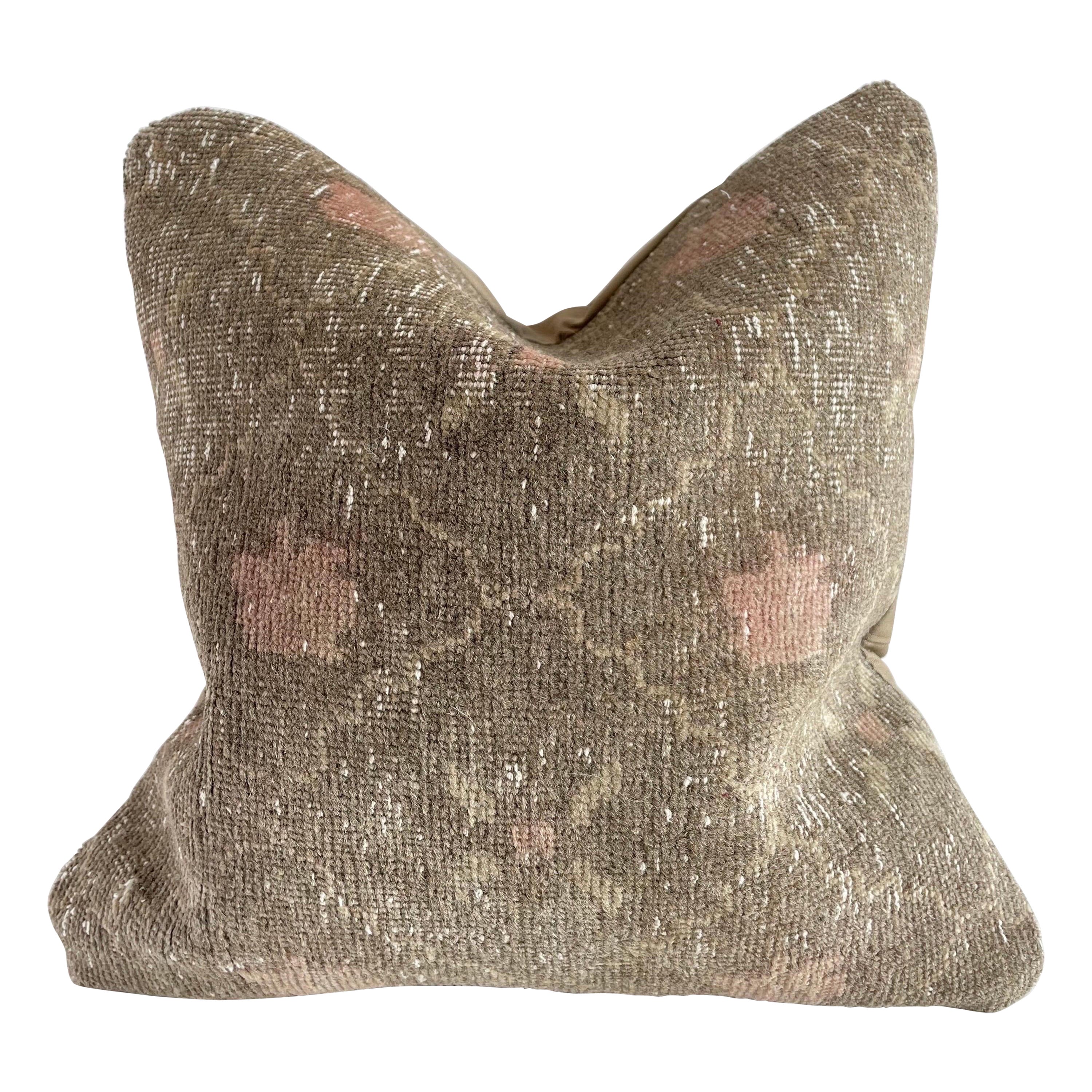 Cuscino vintage in lana turca