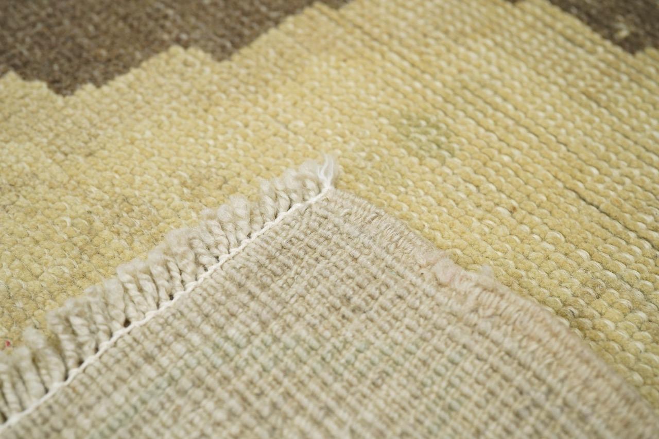 Vintage Türkische Wolle Teppich 3'1