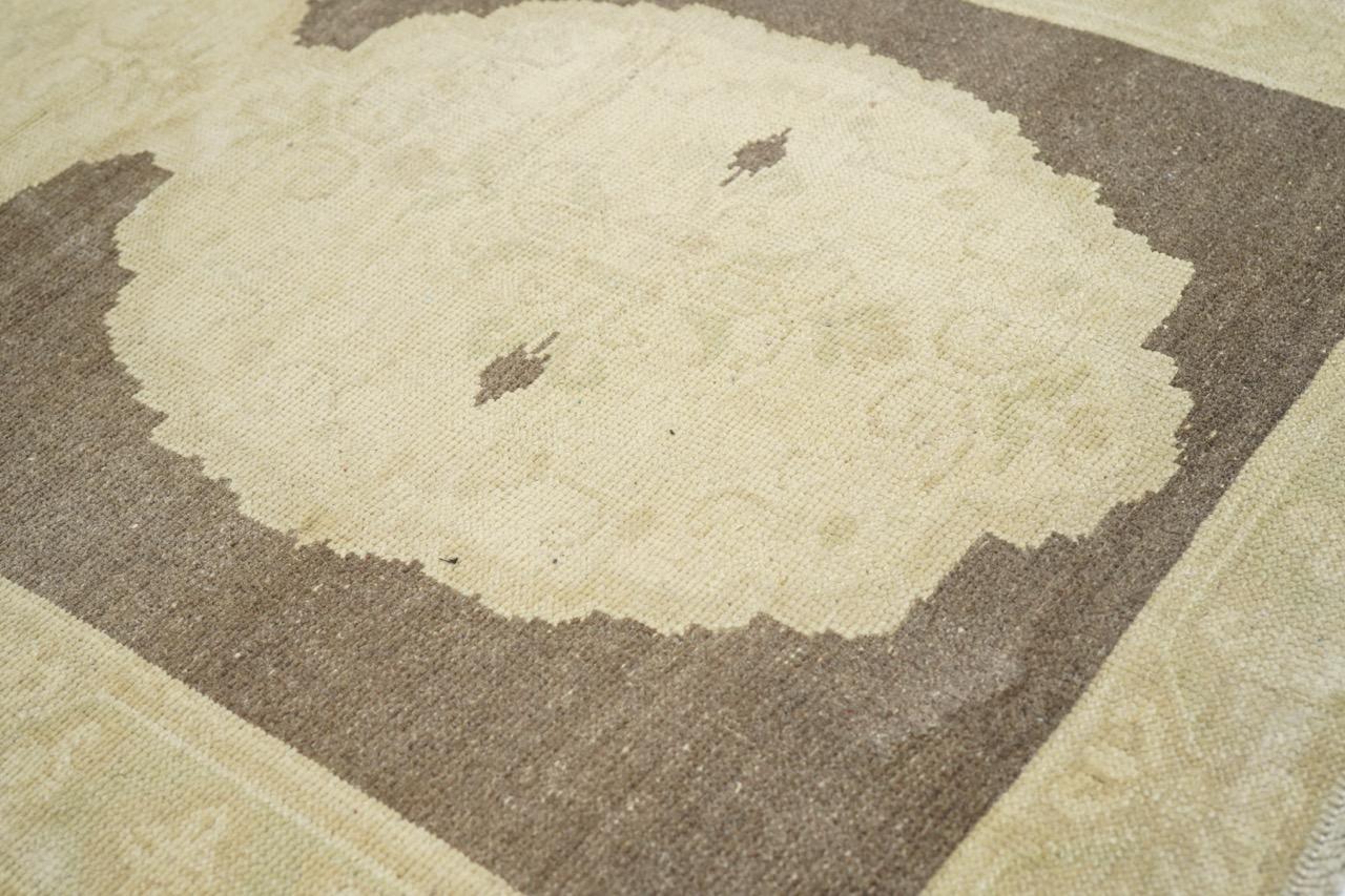 Vintage Türkische Wolle Teppich 3'1