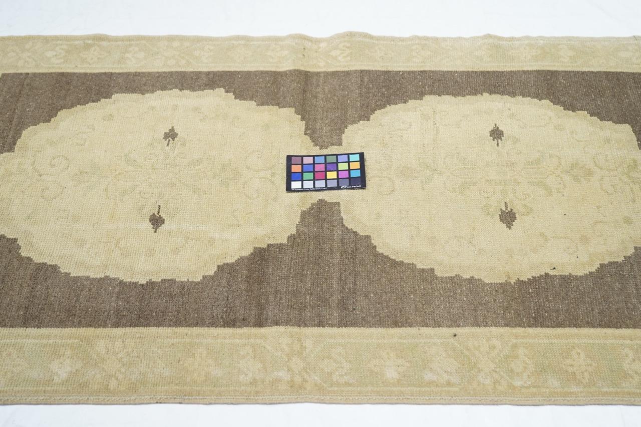 Vintage Türkische Wolle Teppich 3'1