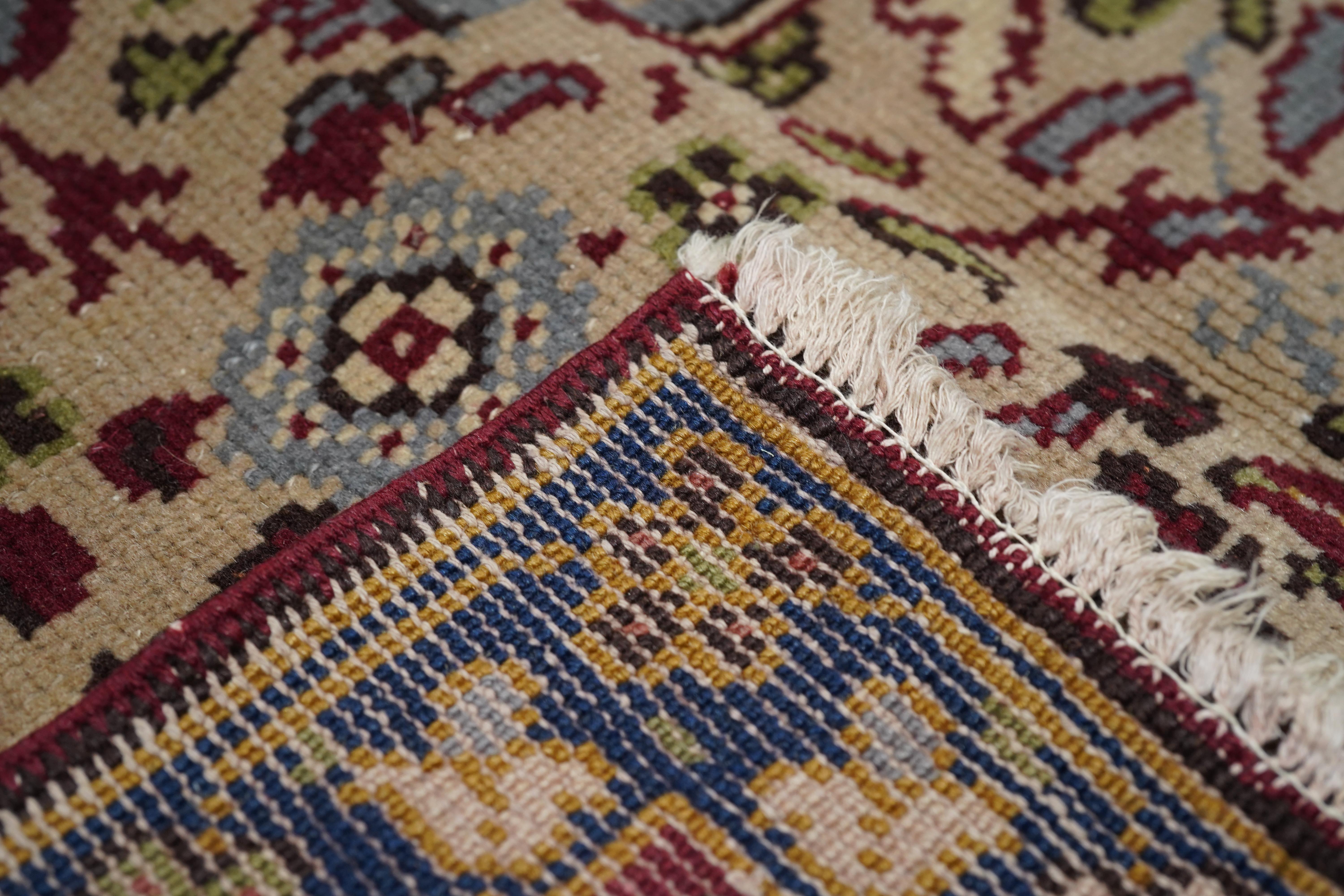 Vintage Turkish Wool Rug 6’3