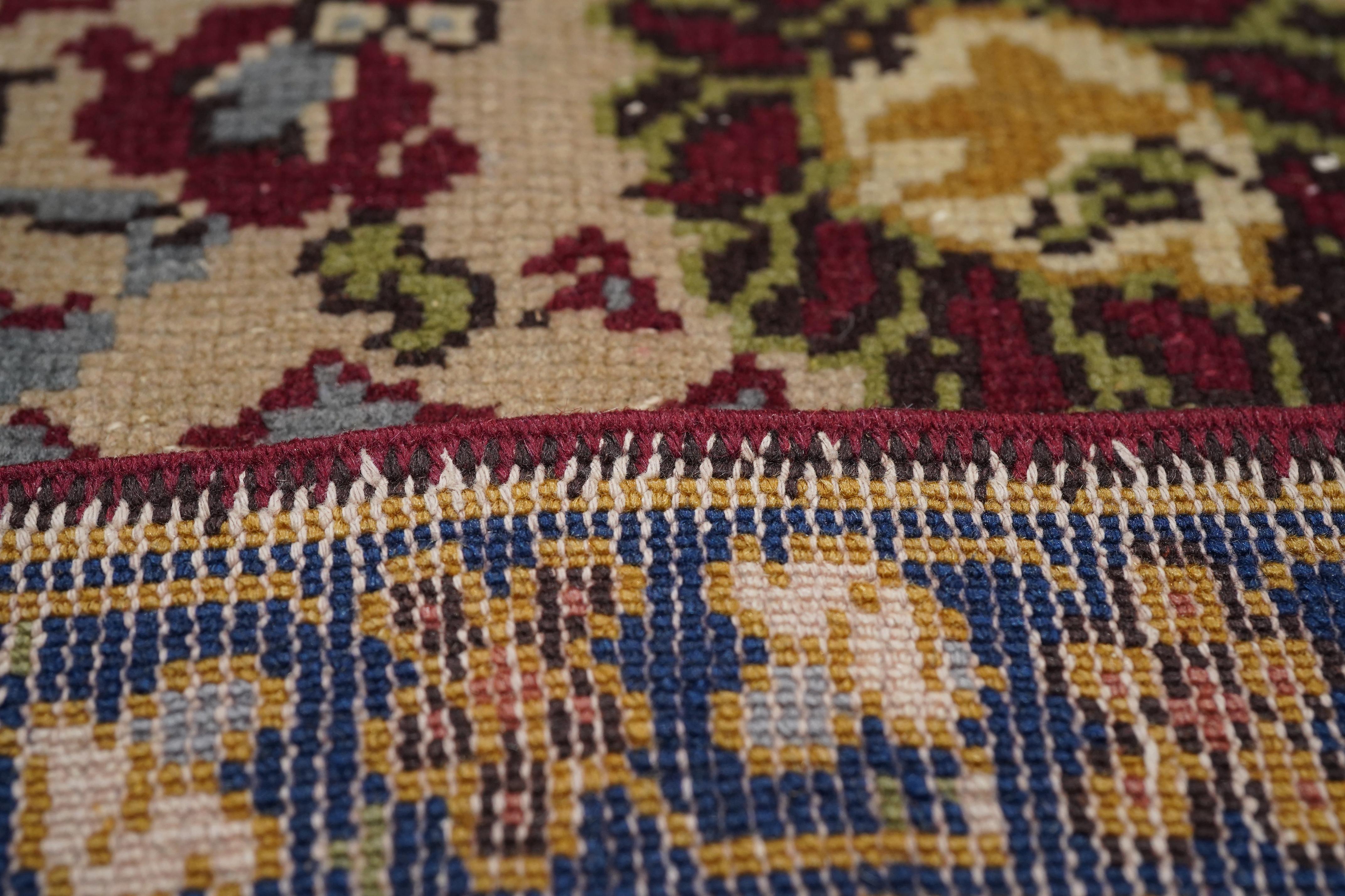 Vintage Turkish Wool Rug 6’3