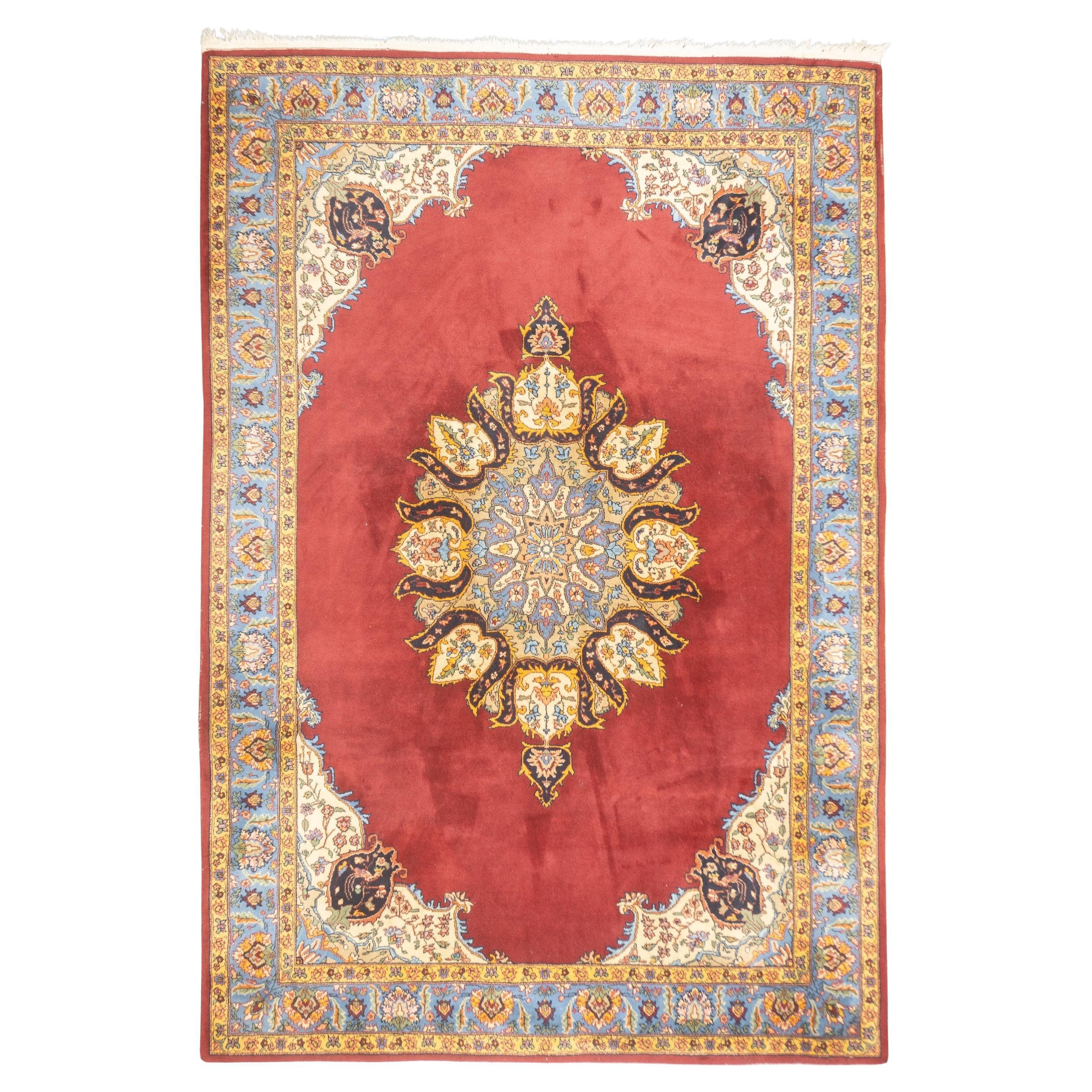 Tapis turc vintage 7'8'' x 11'4'' en vente