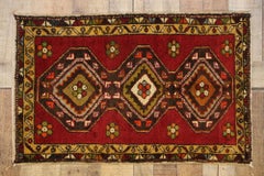 Vintage Turkish Carpet, Timeless Appeal Meets Stylish Durability