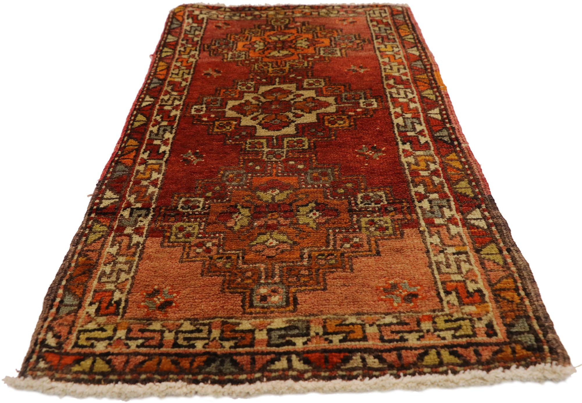 Alfombra turca vintage Yastik Oushak, el atractivo atemporal se une a la durabilidad con estilo Turco en venta
