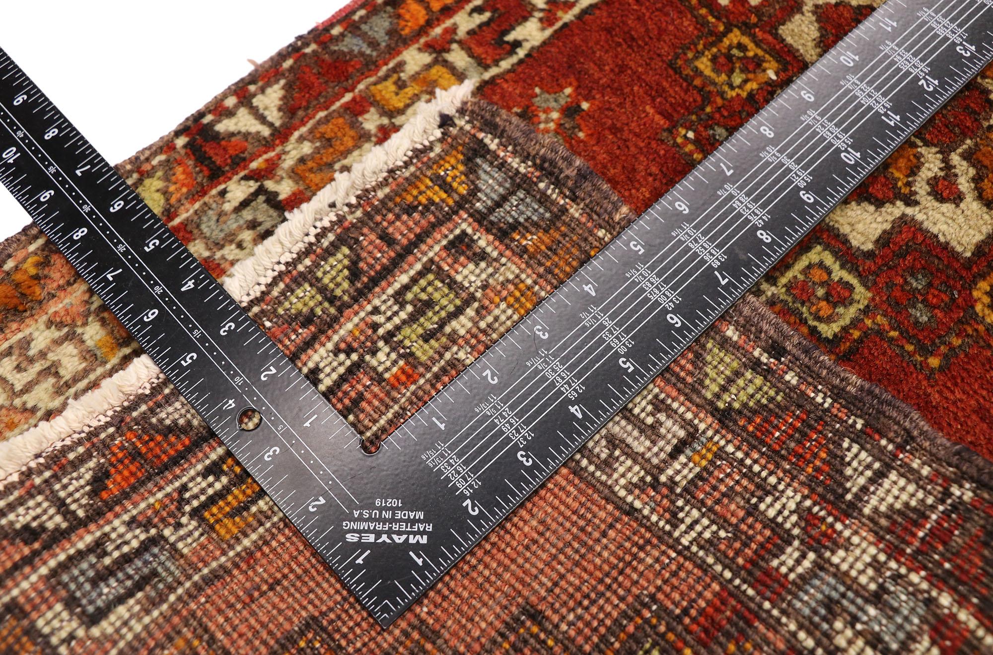 Alfombra turca vintage Yastik Oushak, el atractivo atemporal se une a la durabilidad con estilo en Bueno estado para la venta en Dallas, TX