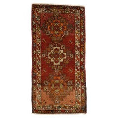 Vintage Turkish Yastik Oushak Carpet, Timeless Appeal Meets Stylish Durability