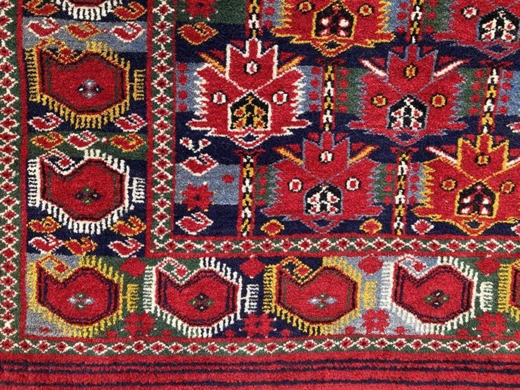 Tappeto Vintage Beshir Turkmen 1.93m x 1.25m in vendita 5