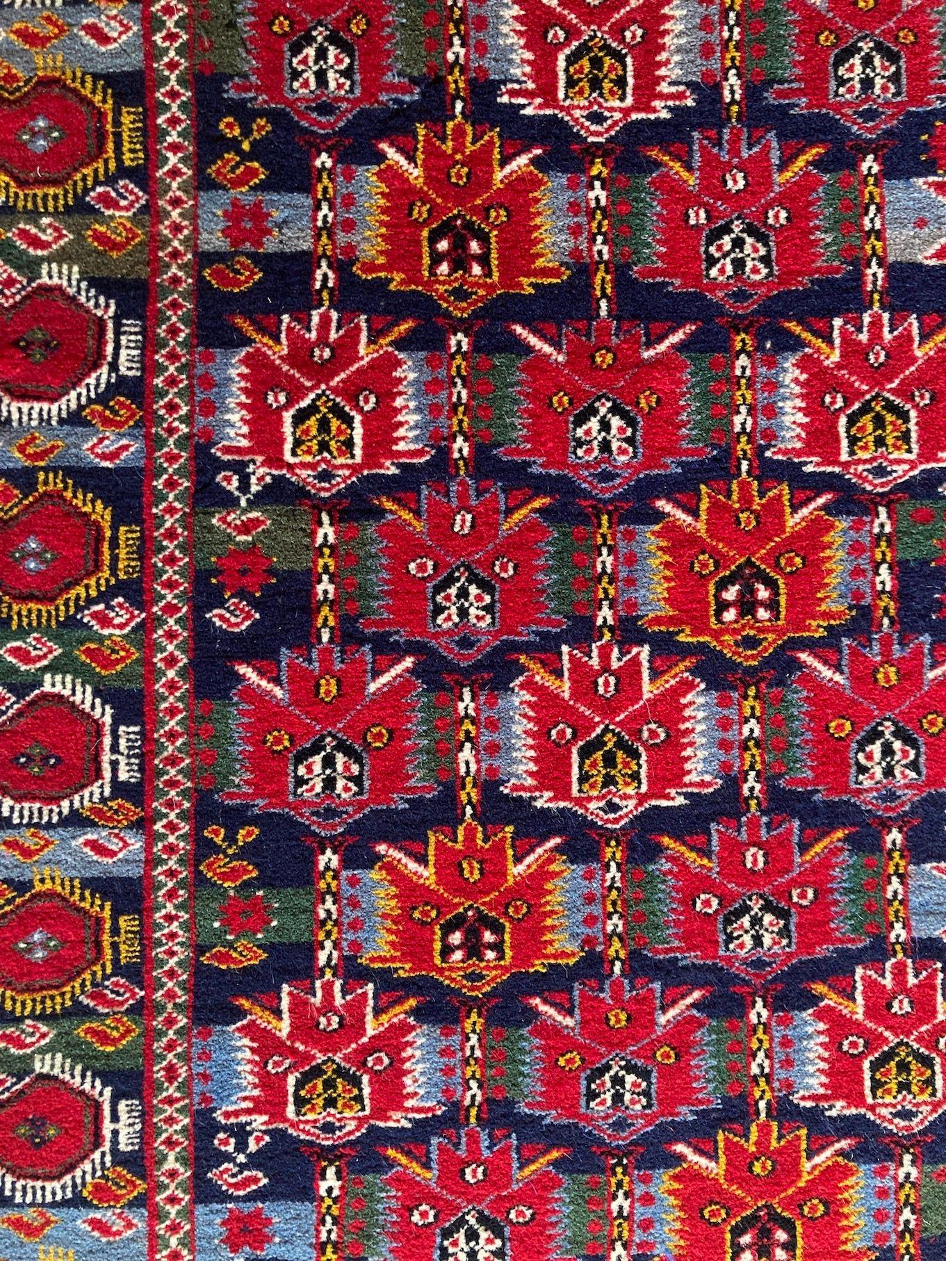 Tappeto Vintage Beshir Turkmen 1.93m x 1.25m in vendita 7