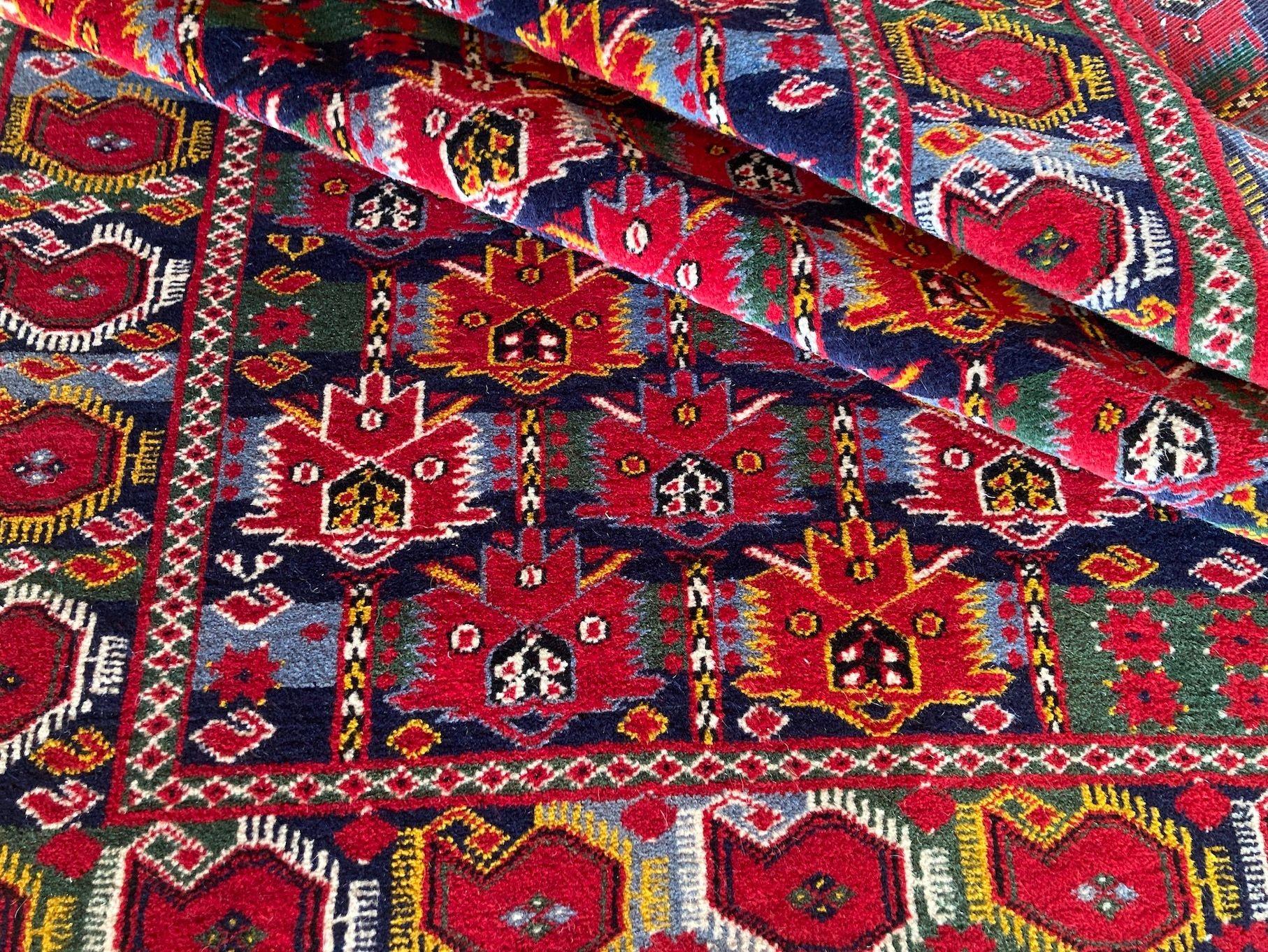 Tappeto Vintage Beshir Turkmen 1.93m x 1.25m in vendita 8