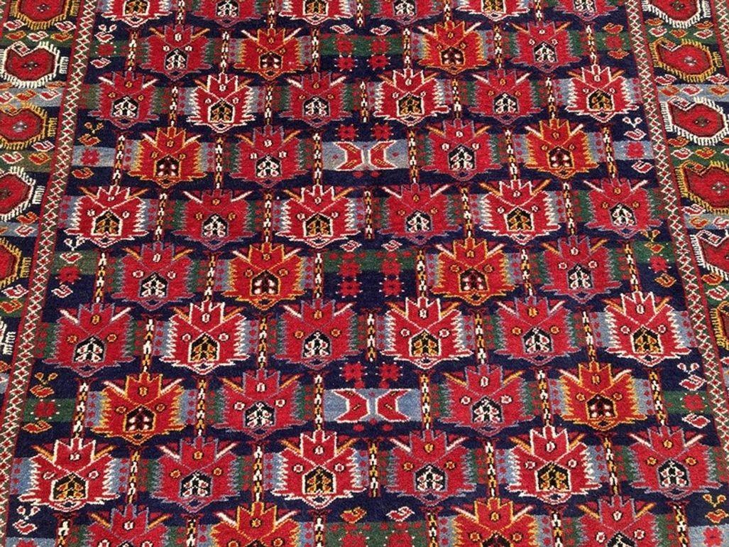 Tappeto Vintage Beshir Turkmen 1.93m x 1.25m in vendita 1
