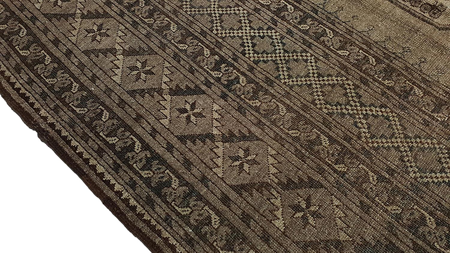Alter turkmenischer Bokhara Ersari-Teppich (Stammeskunst) im Angebot