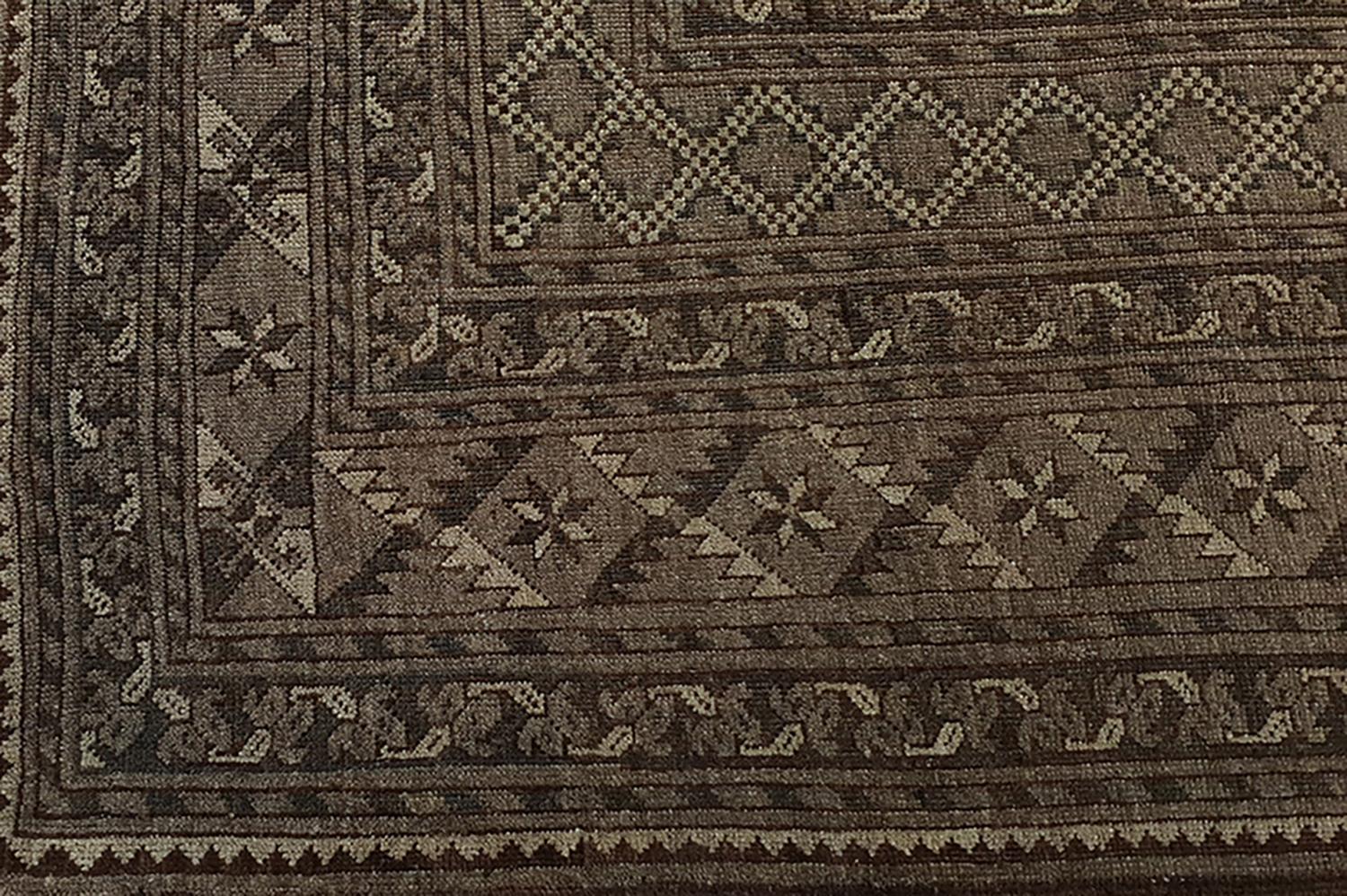 Alter turkmenischer Bokhara Ersari-Teppich (Turkestan) im Angebot