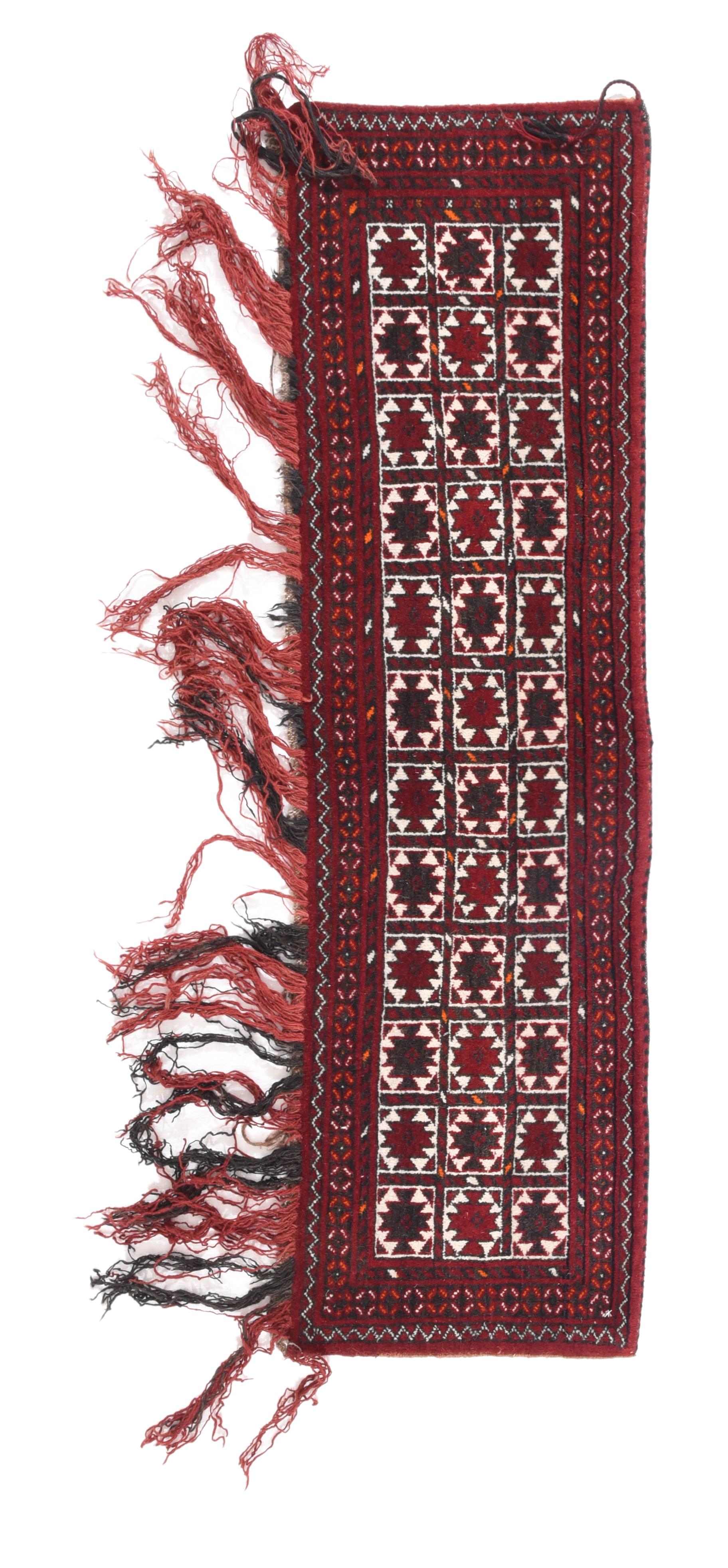Turkmenischer Vintage-Teppich 1'6'' x 5' (Mitte 17. Jahrhundert) im Angebot