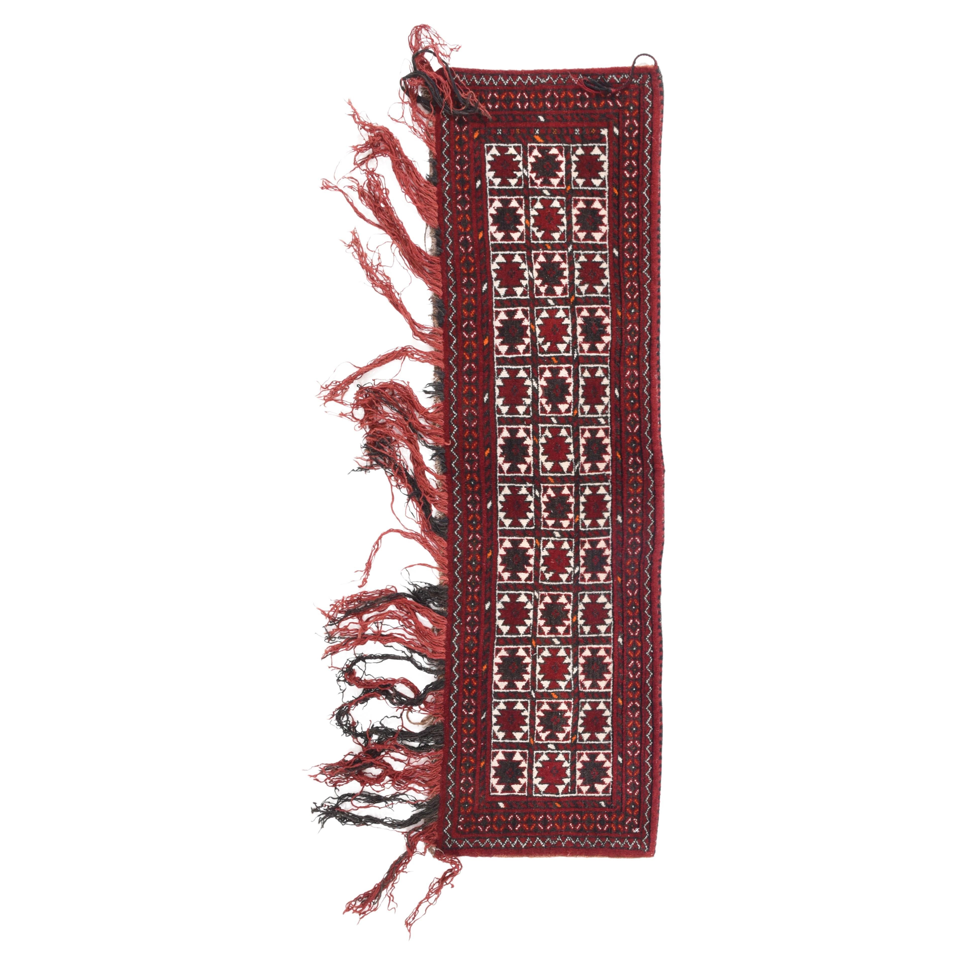 Tapis turkmène vintage 1'6'' x 5'0"