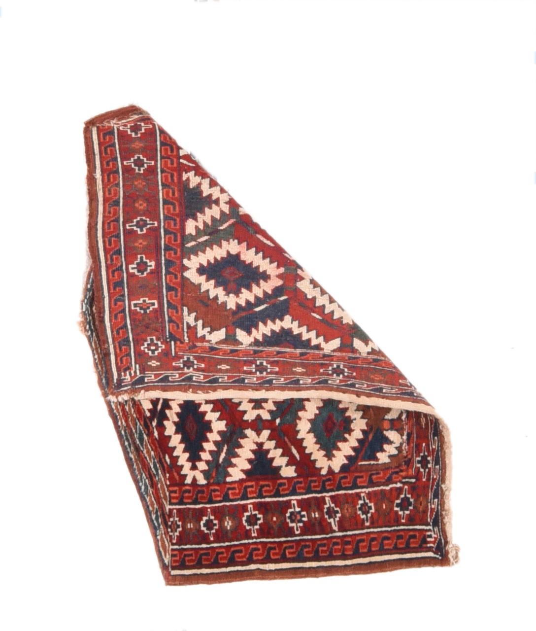 Vintage Turkmen Rug 2'1'' x 3'1''.