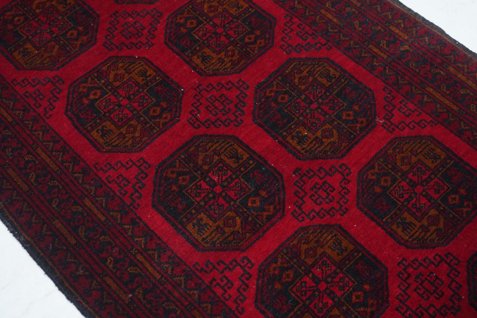 Wool Vintage Turkmen Rug  For Sale