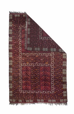 Vintage Turkmen Rug 4'11'' x 7'7''