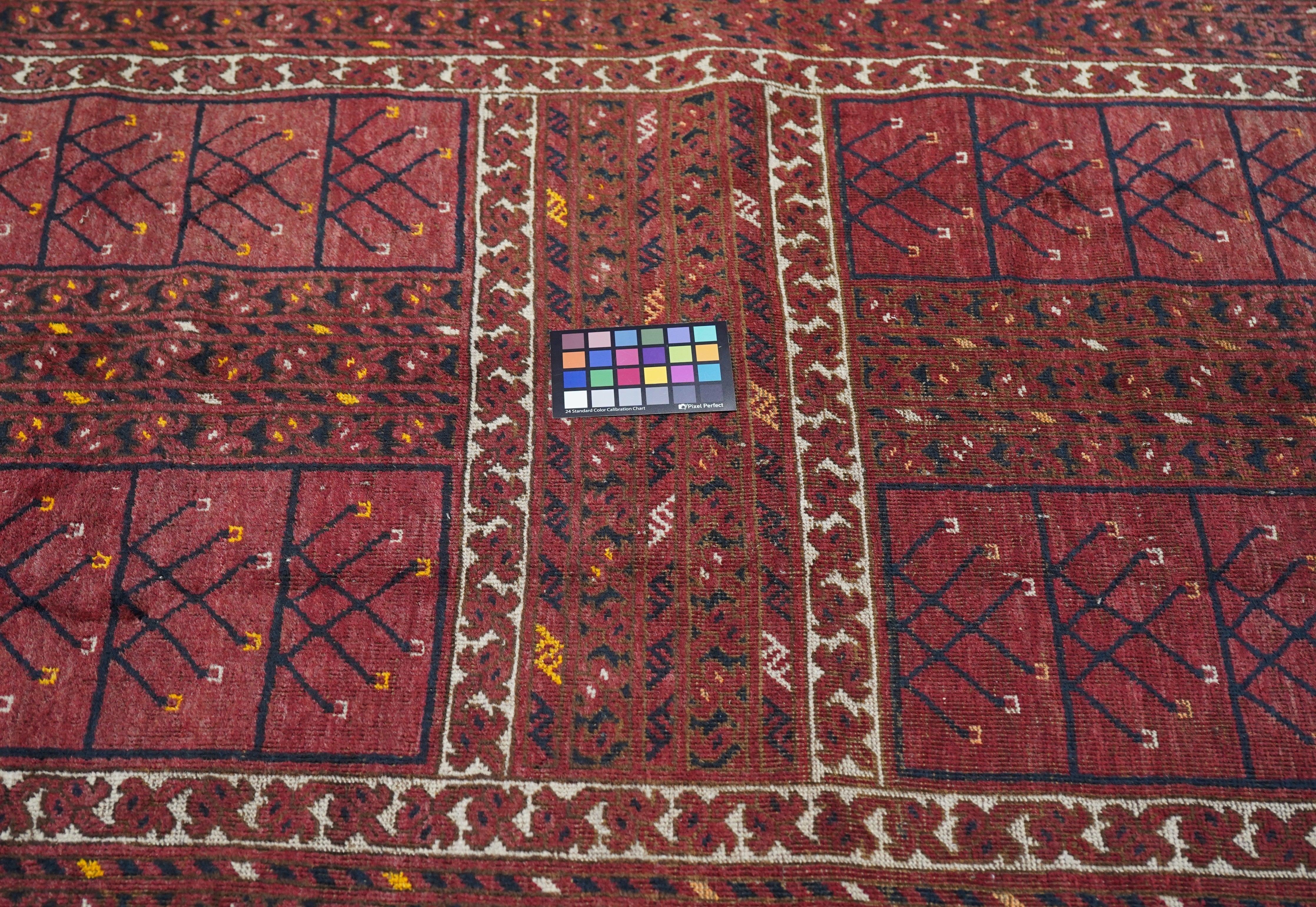 Tappeto vintage Turkmen 4'11'' x 7'7'' in vendita 1