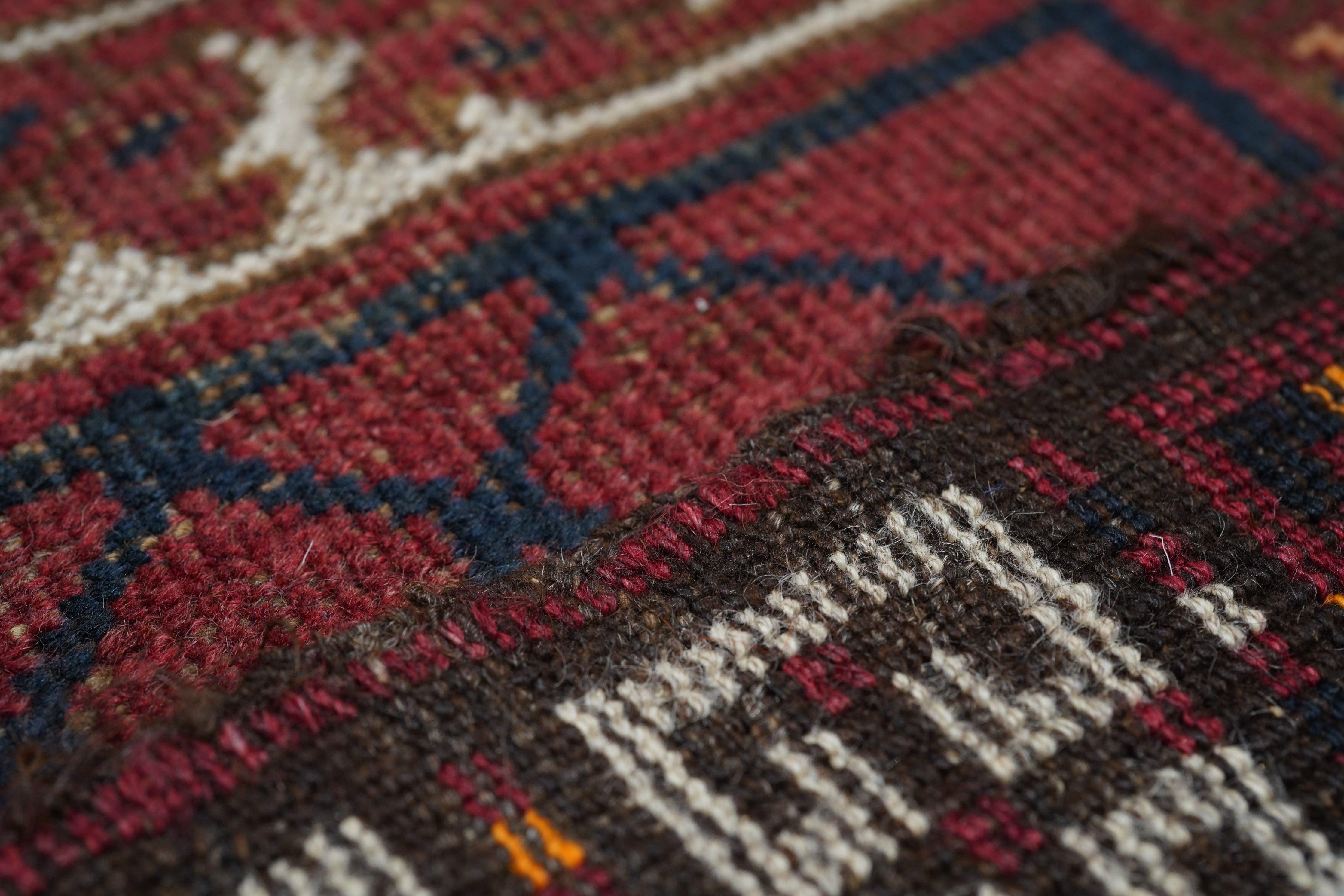 Tappeto vintage Turkmen 4'11'' x 7'7'' in vendita 3