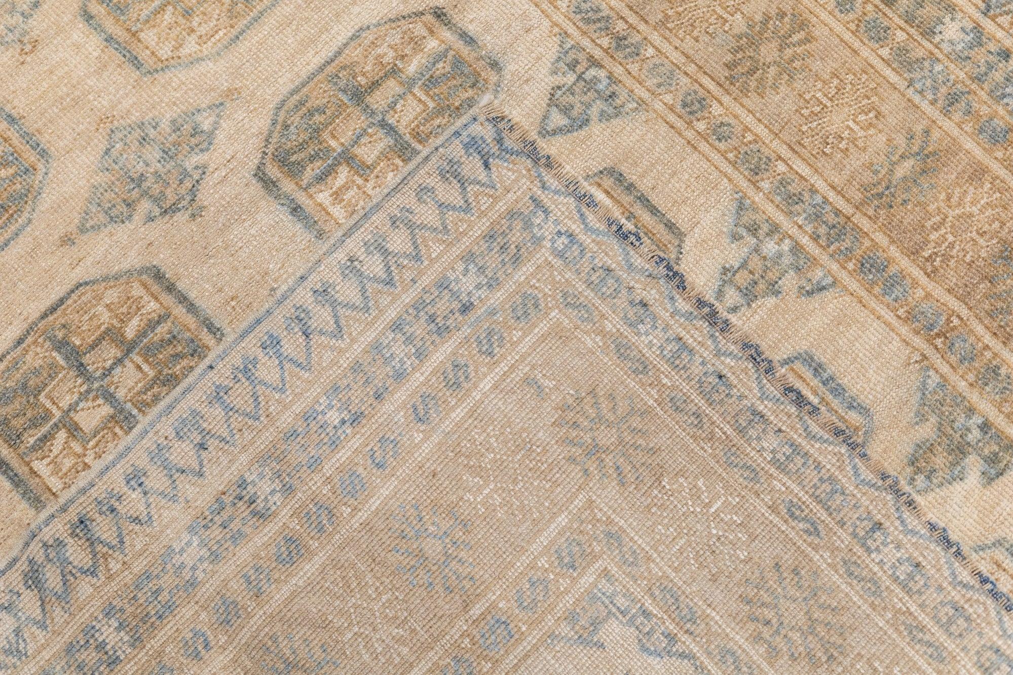 Vintage Turkmen Rug 4'4'' x 6'3'' For Sale 8