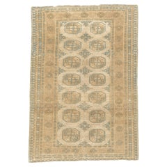 Turkmenischer Vintage-Teppich 4'4'' x 6'3''