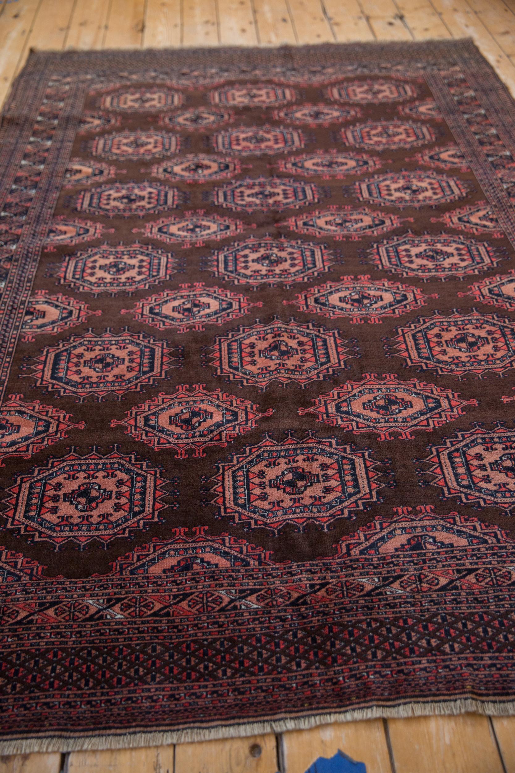 Turkmenischer Vintage-Teppich im Angebot 1