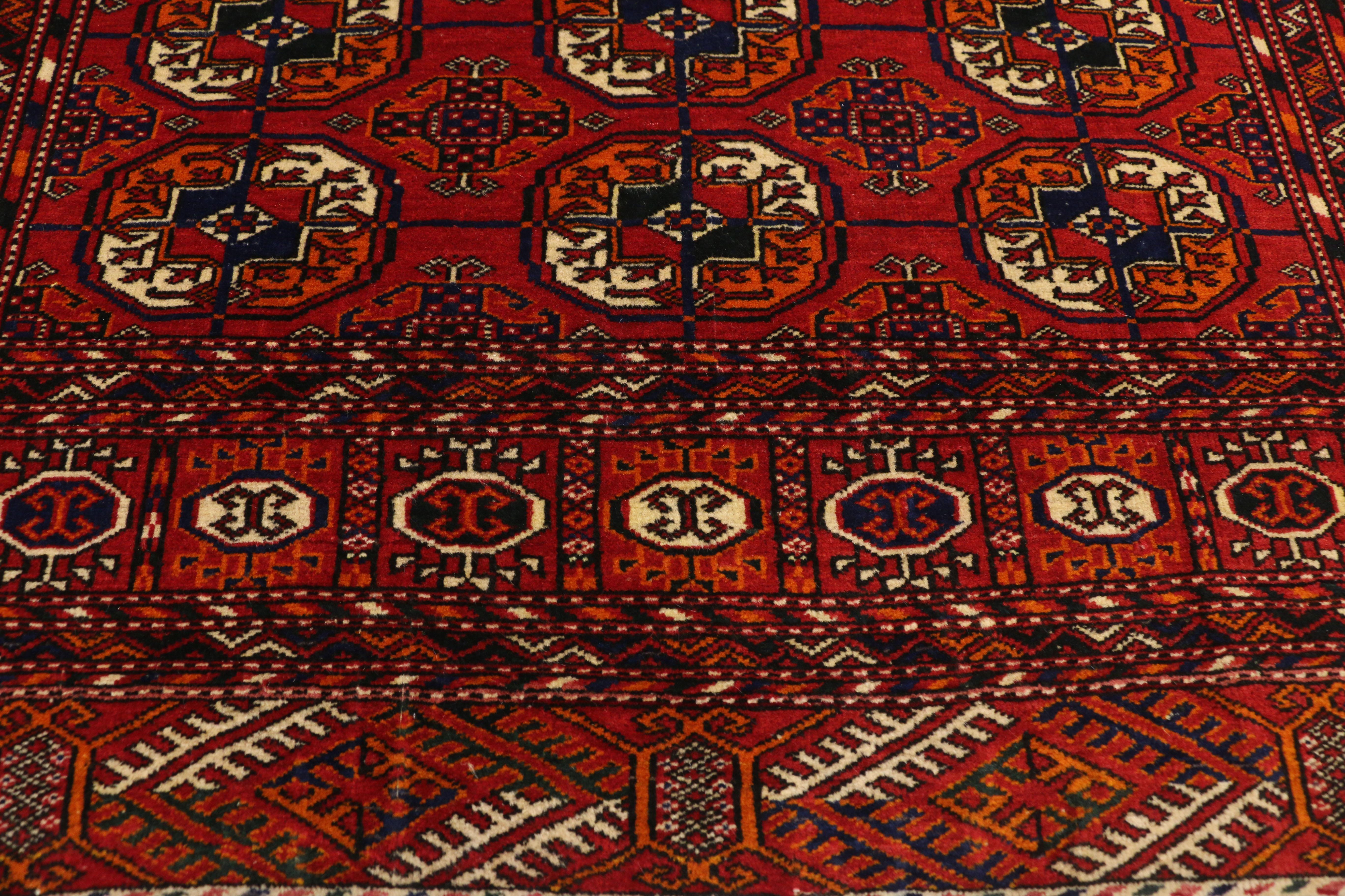 Tribal Vintage Persian Baluch Rug For Sale