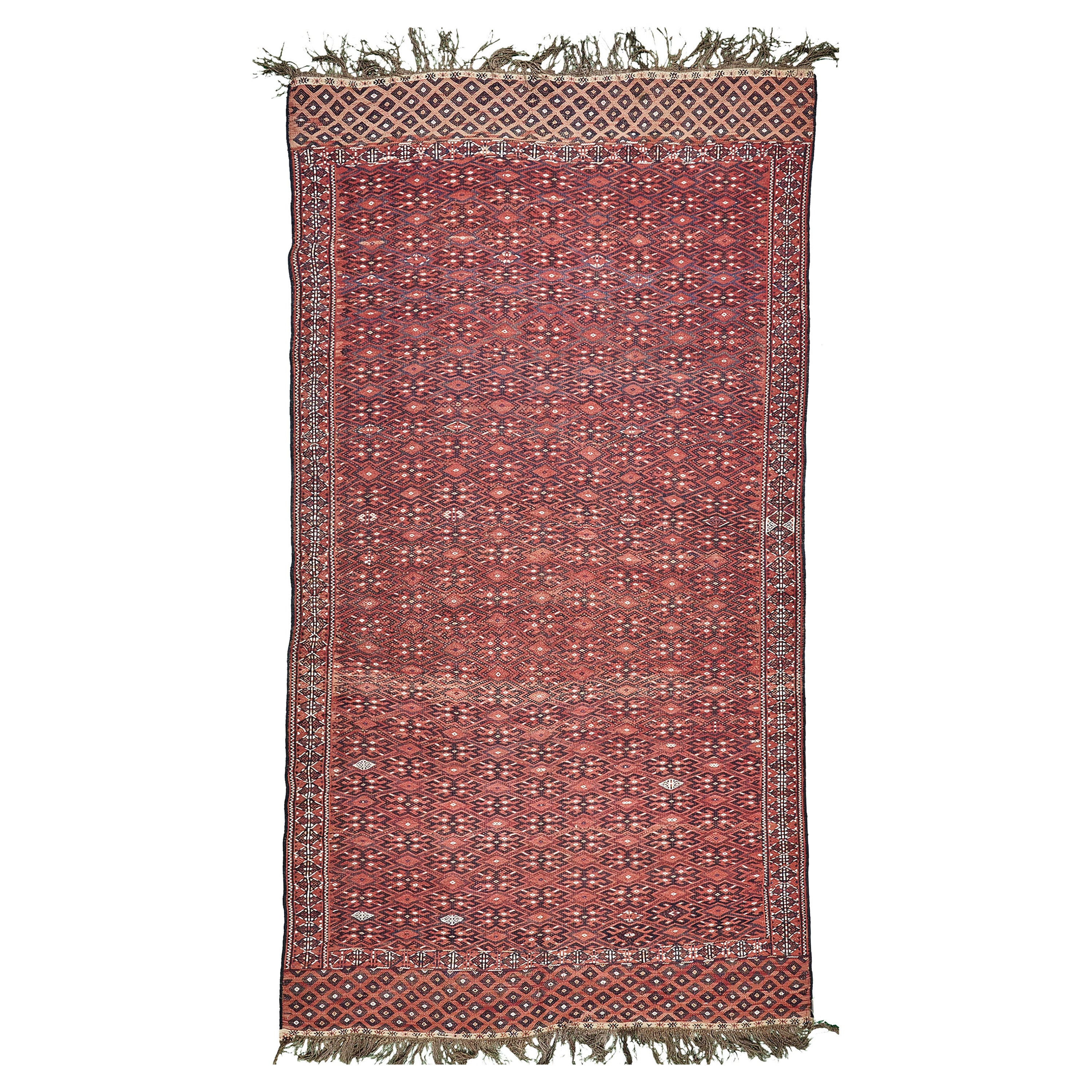 Vintage Turkoman Kelim
