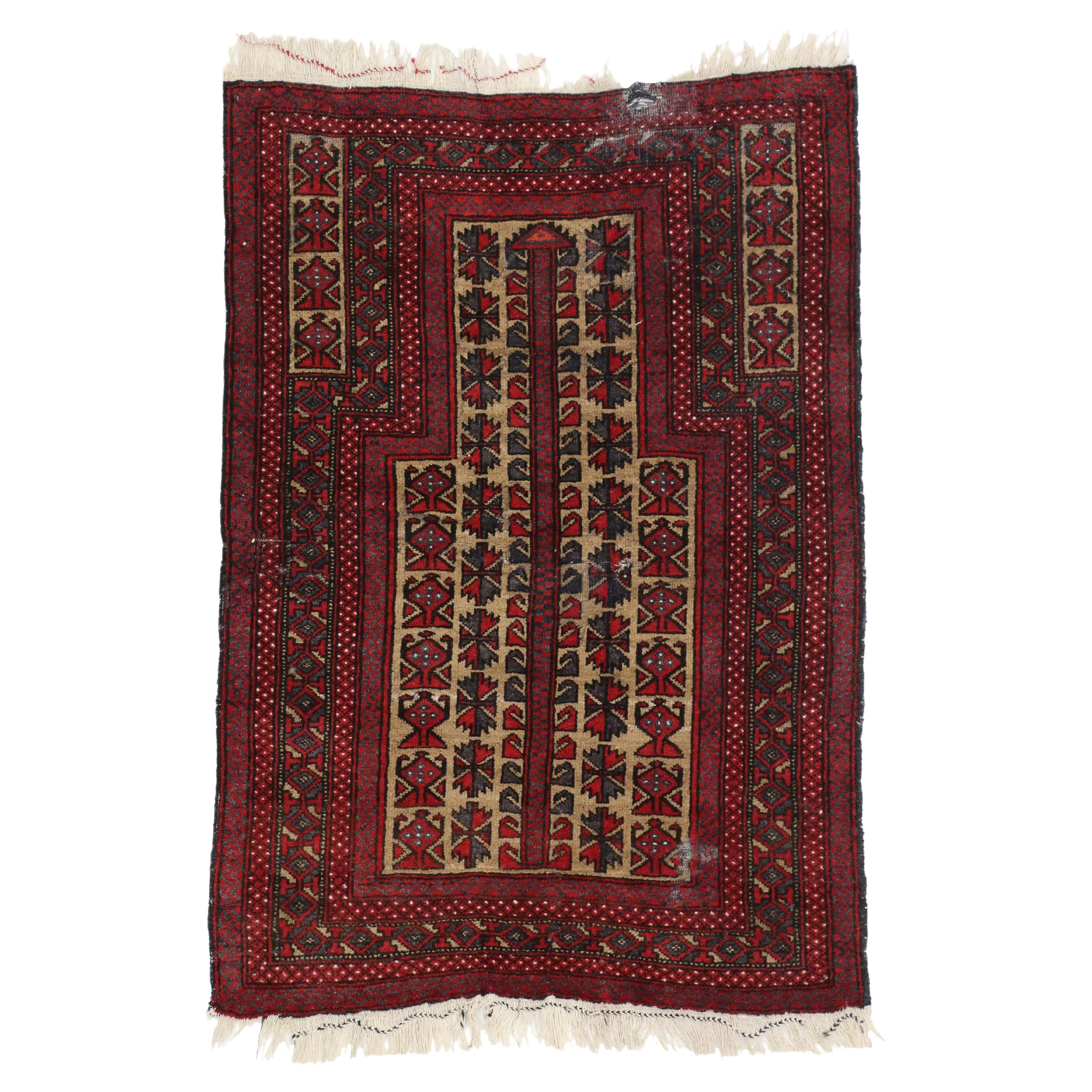 Tapis turc Turkoman des années 1940