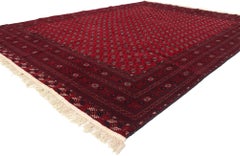 The Crimson Sovereign: A Vintage Tekke Bokhara Masterpiece of Tribal Nobility