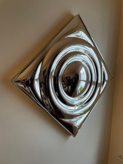 Vintage Turner Saturn Convex Pop Art Bubble Mirror