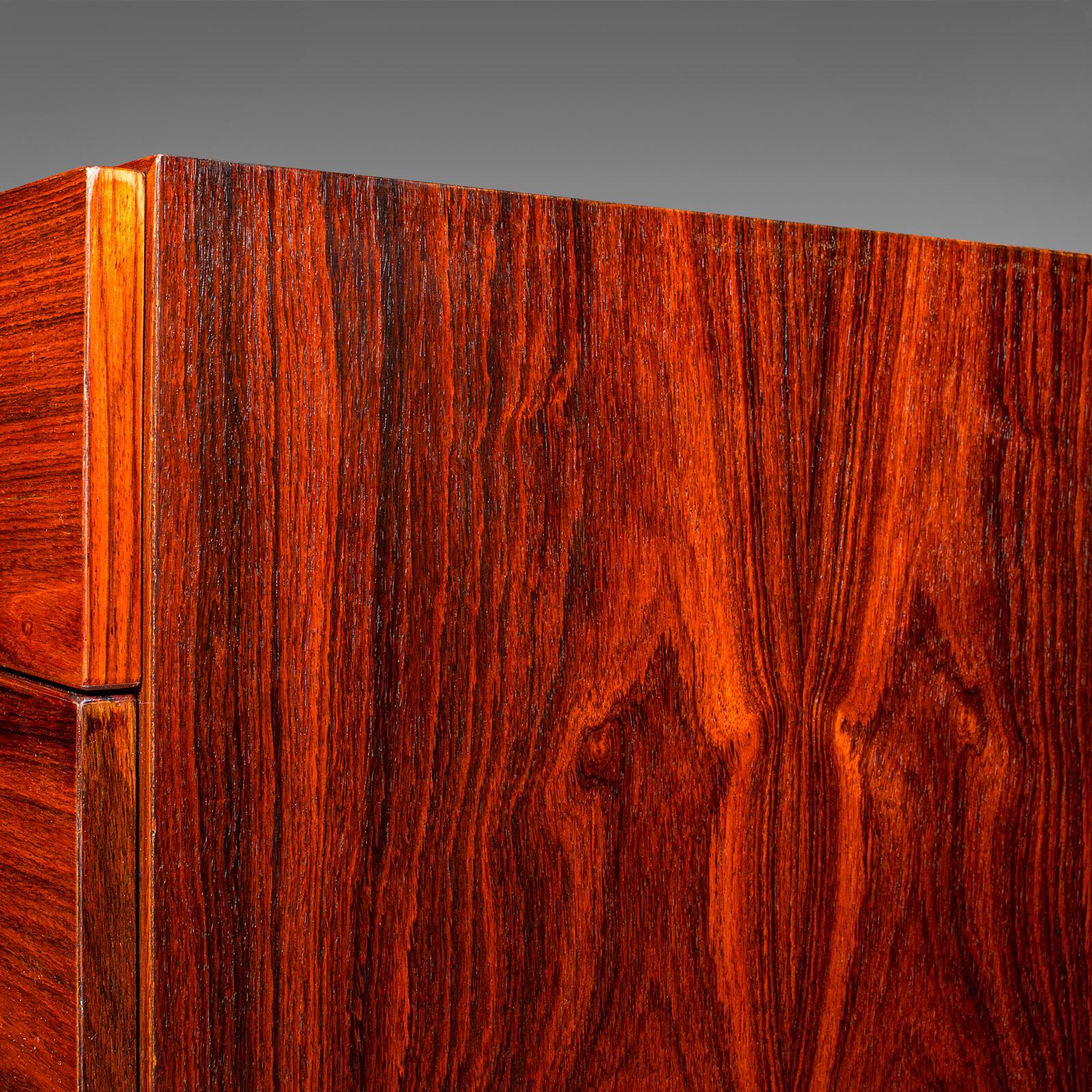 Vintage Turntable Display Stand, Danish, HiFi Cabinet, Kofod Larsen, Mid Century For Sale 5
