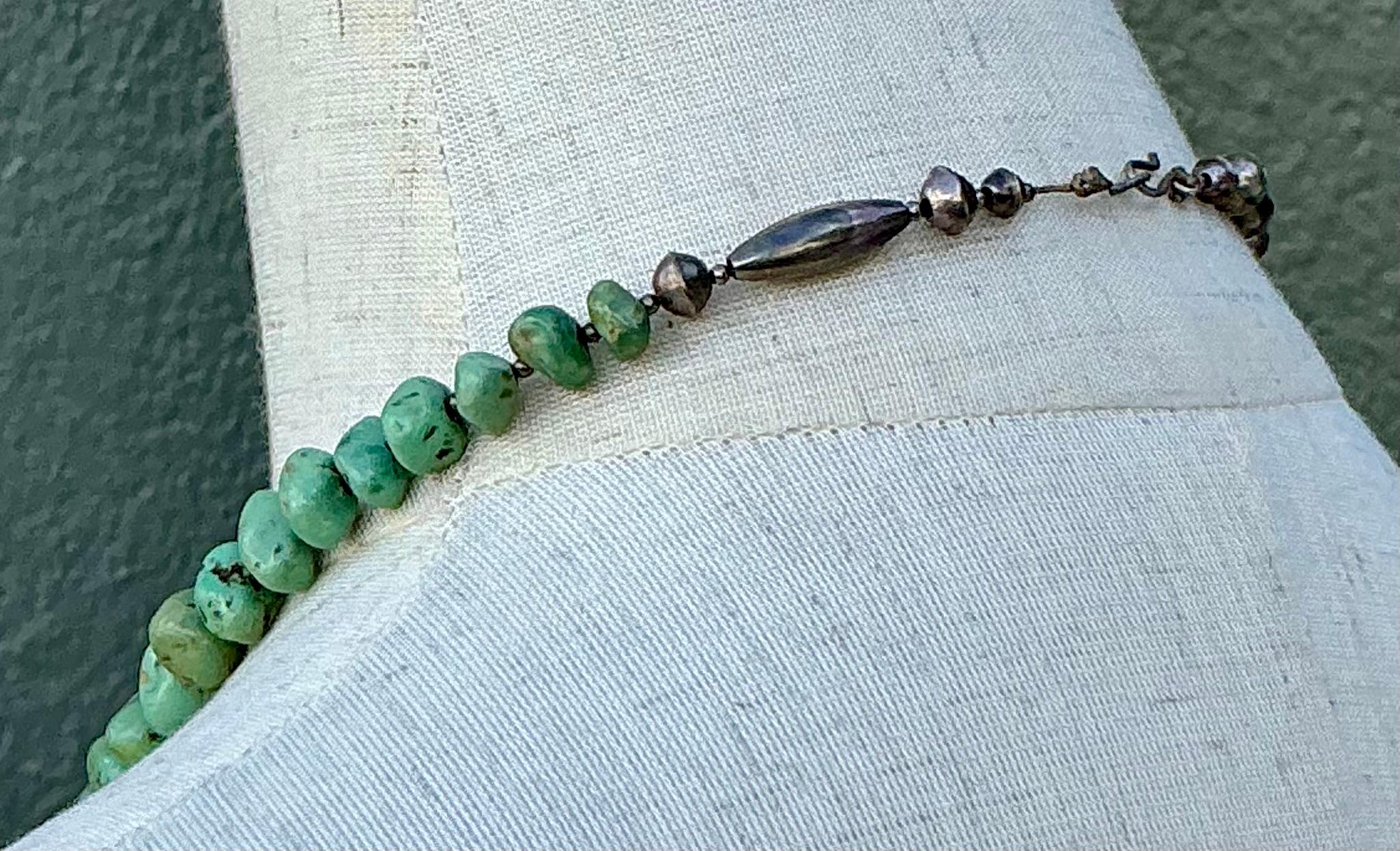 Collana a pezzi di turchese vintage 4