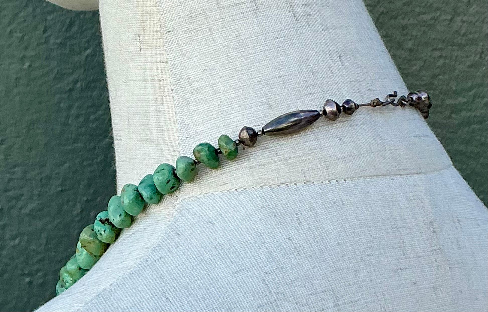 Collana a pezzi di turchese vintage 3