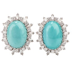 Gold Lever-Back Earrings