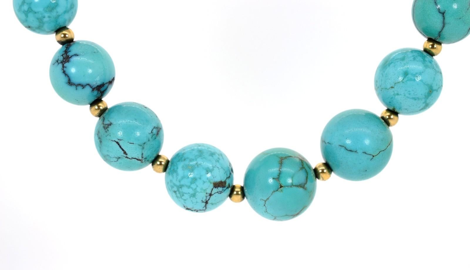 turquoise necklace vintage