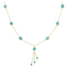 Vintage Turquoise Necklace, c.1970s