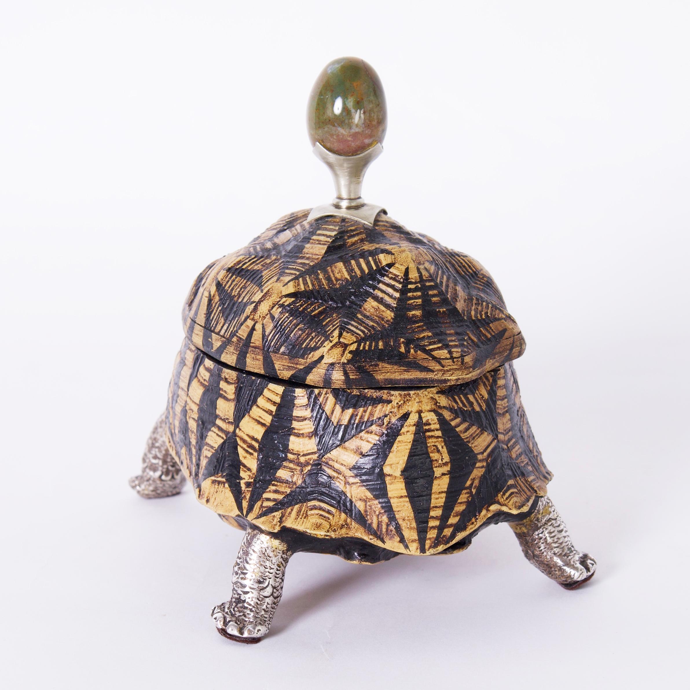 Mid-Century Modern Vintage Turtle Box by Antony Redmile For Sale