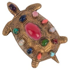 Vintage turtle brooch