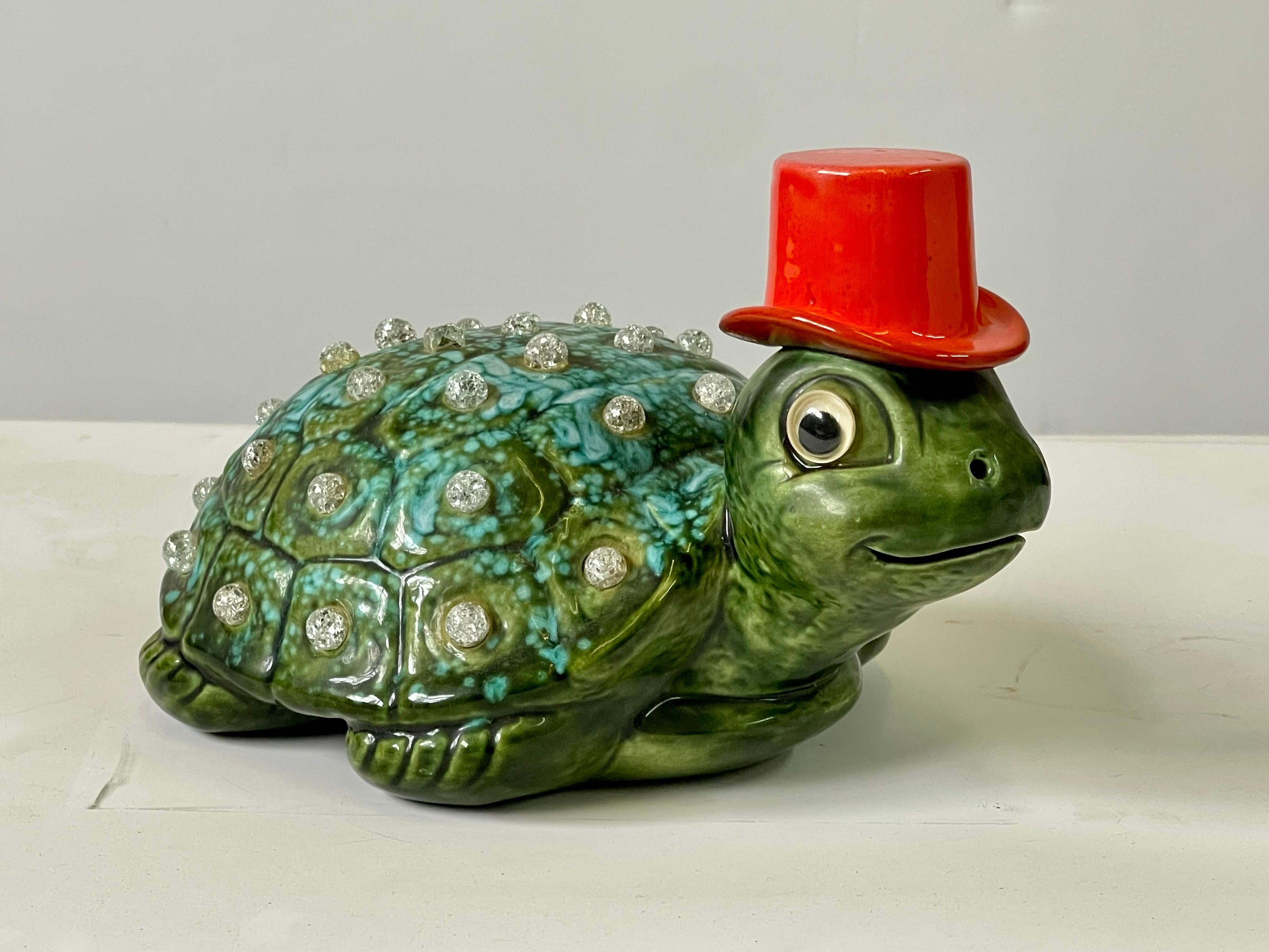 vintage turtle lamp