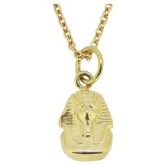 Retro Tutankhamun Pendant Necklace