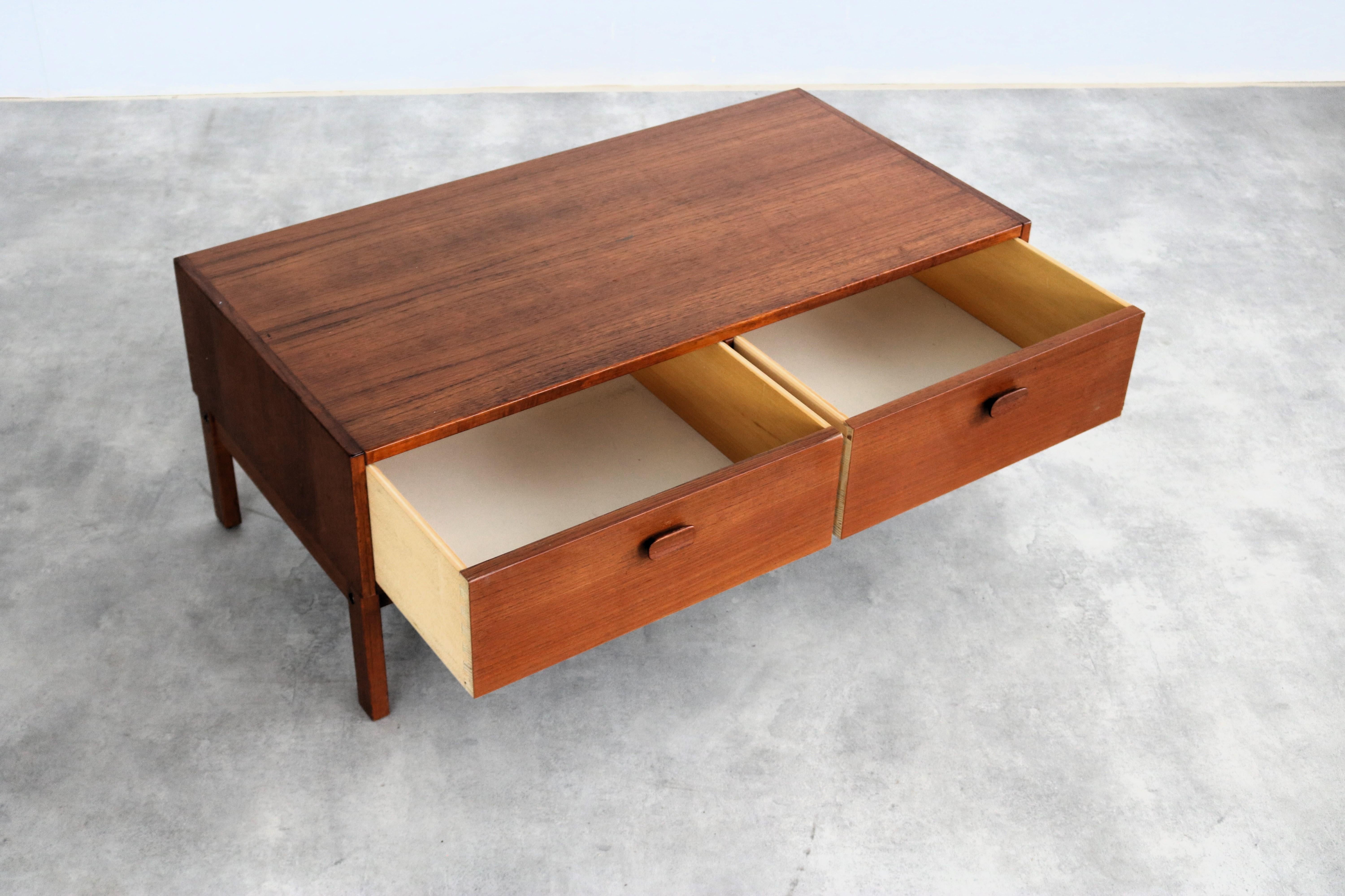 Teak vintage TV cabinet  chest of drawers  Ulferts