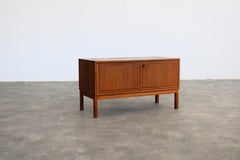 vintage TV cabinet in teak