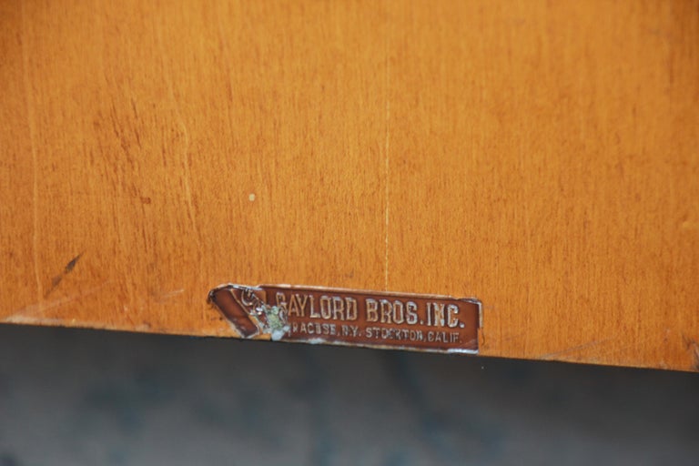 Vintage TwelveDrawer Card Catalog End Table OR Nightstand by Garlord