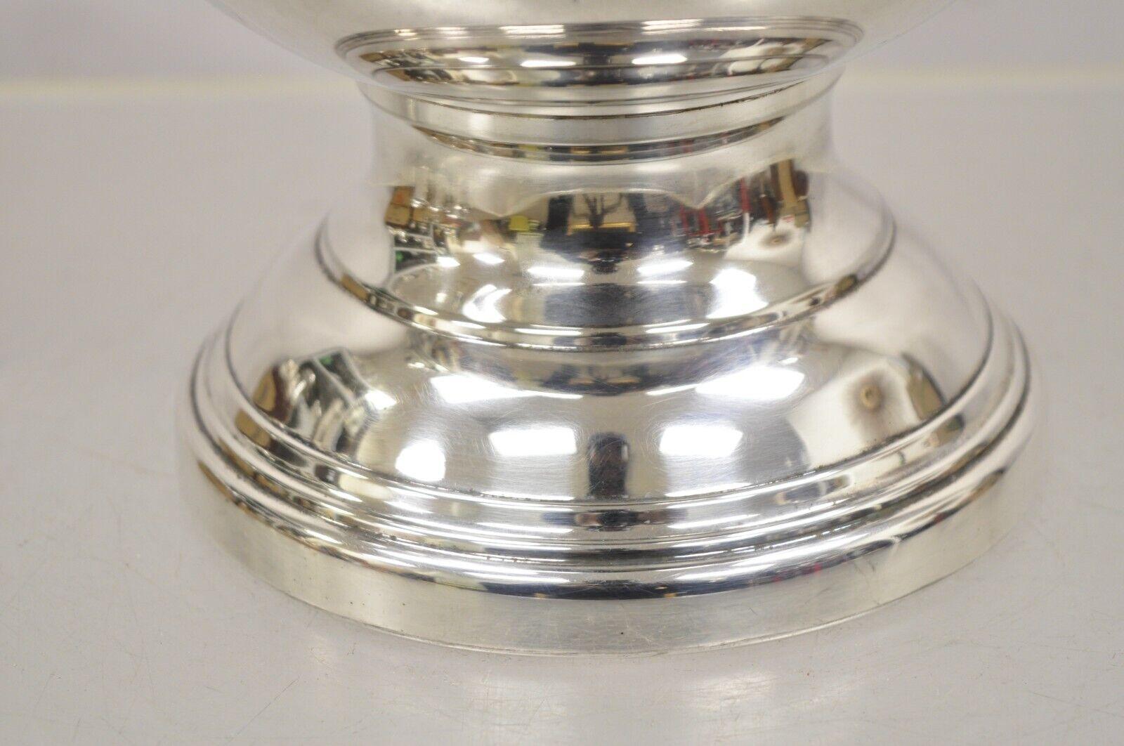 Plaqué argent Vintage Twin Handle Trophy Cup Silver Plated Champagne Chiller Ice Bucket