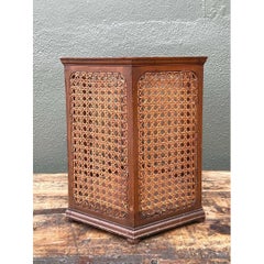 Vintage Two Drawer Wooden Storage Box