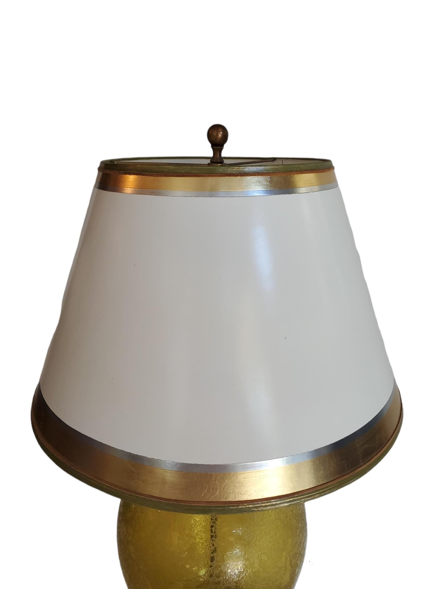 Zwei-Hand-Murano-Lampe, Vintage (Moderne der Mitte des Jahrhunderts) im Angebot